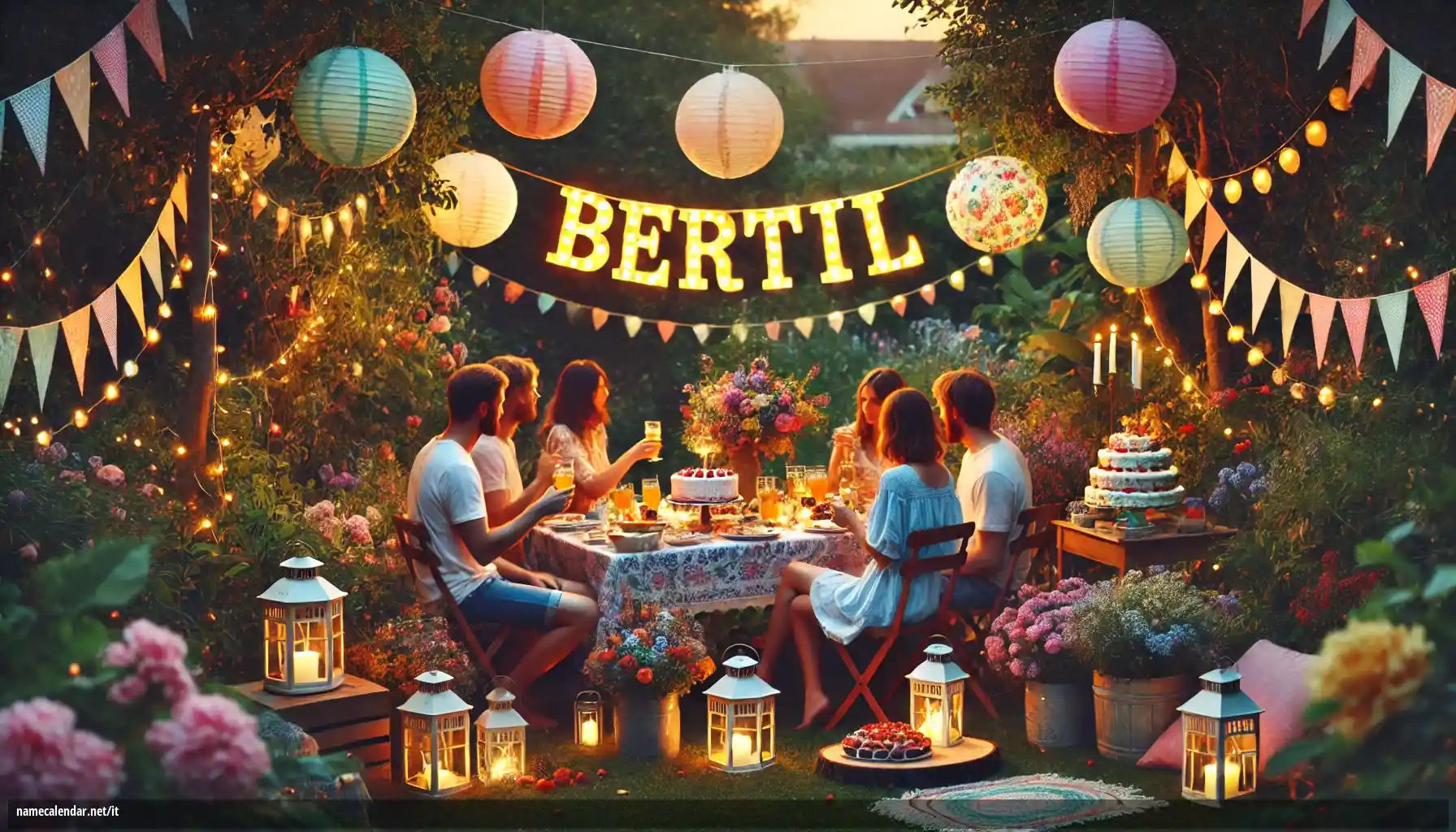 Celebrazione dell'onomastico e del nome - Bertil