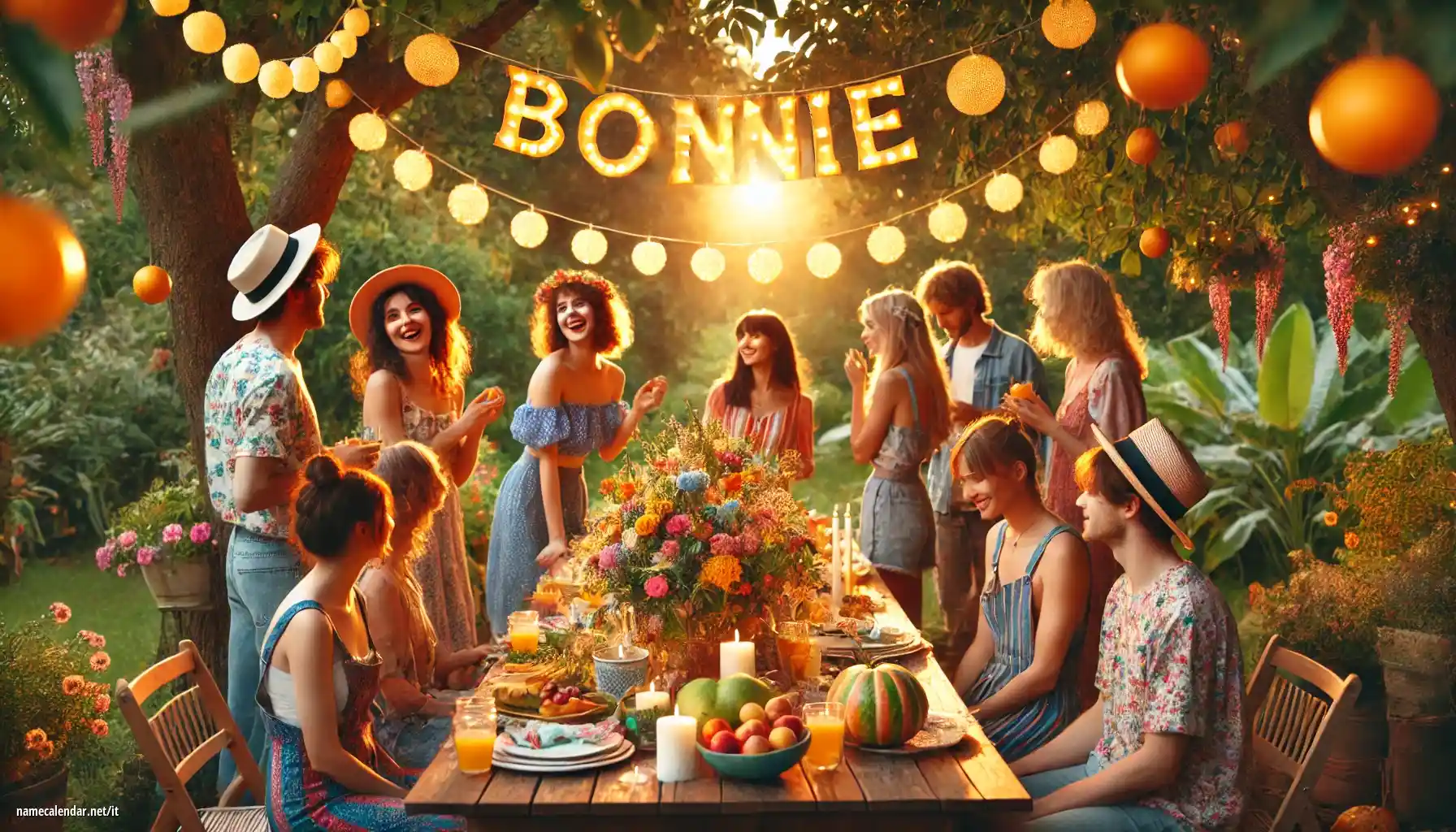 Celebrazione dell'onomastico e del nome - Bonnie