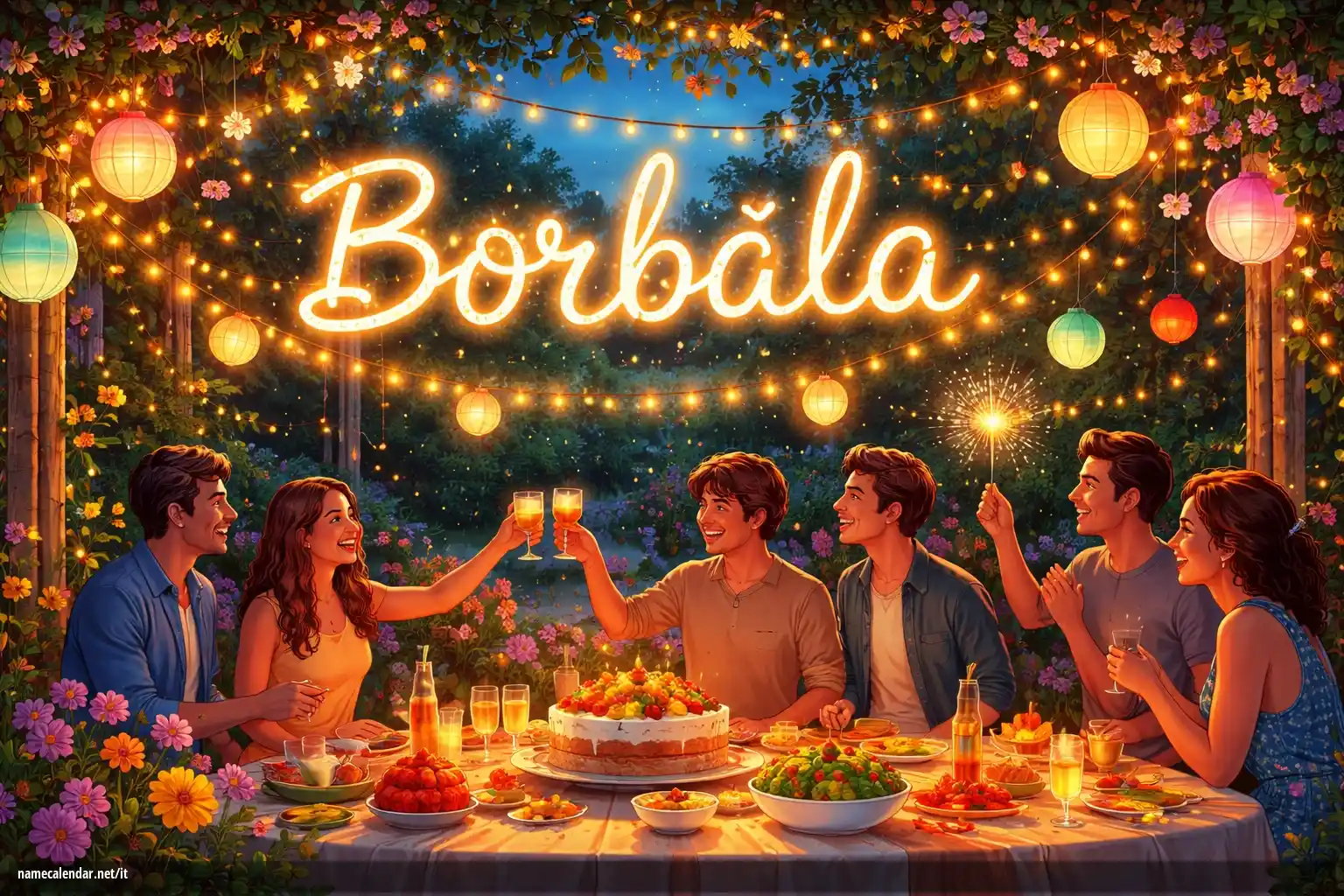 Celebrazione dell'onomastico e del nome - Borbála