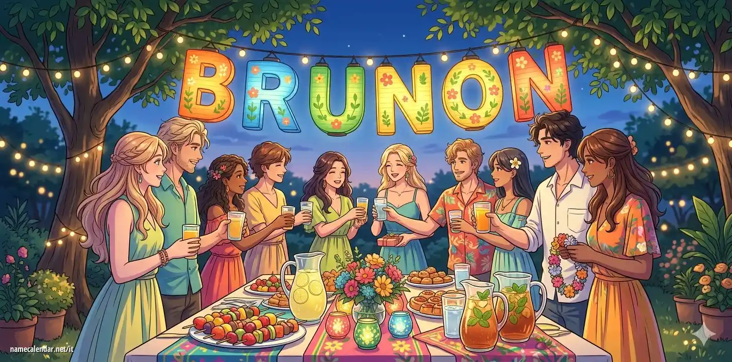 Celebrazione dell'onomastico e del nome - Brunon