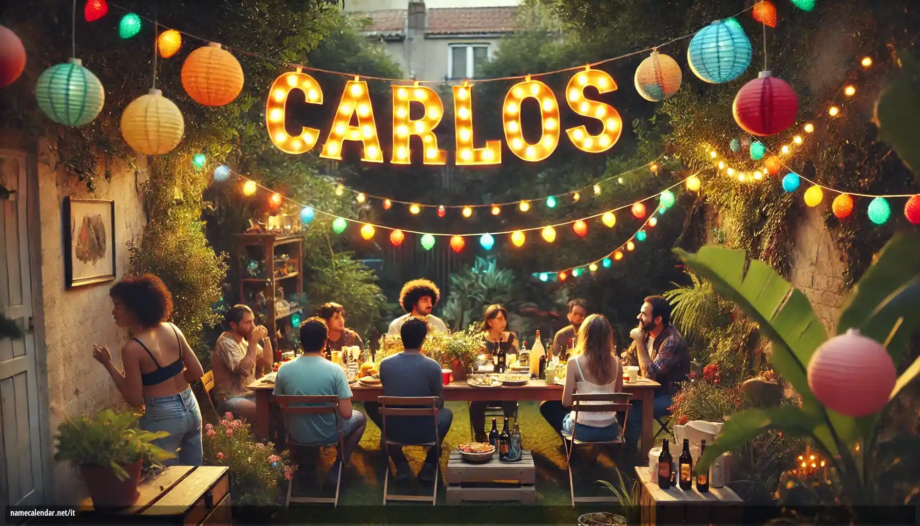 Celebrazione dell'onomastico e del nome - Carlos