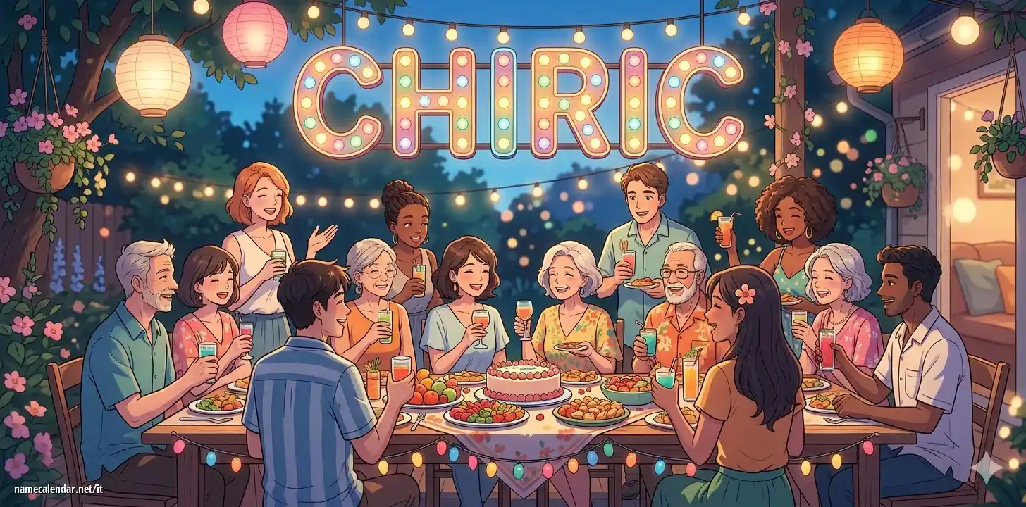 Celebrazione dell'onomastico e del nome - Chiric