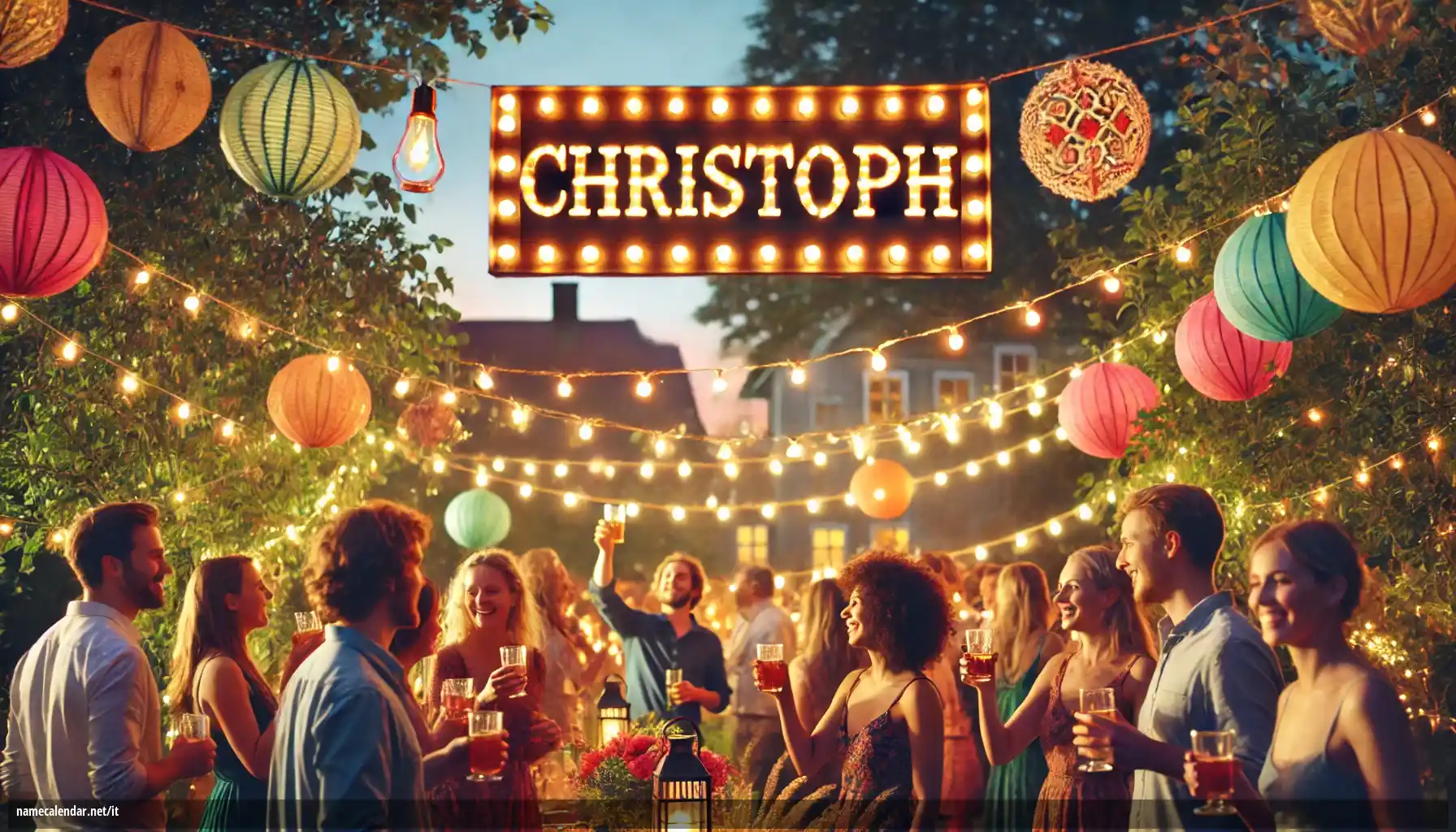 Celebrazione dell'onomastico e del nome - Christoph