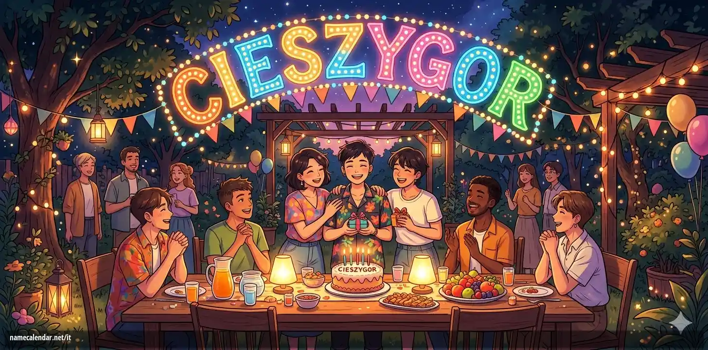 Celebrazione dell'onomastico e del nome - Cieszygor