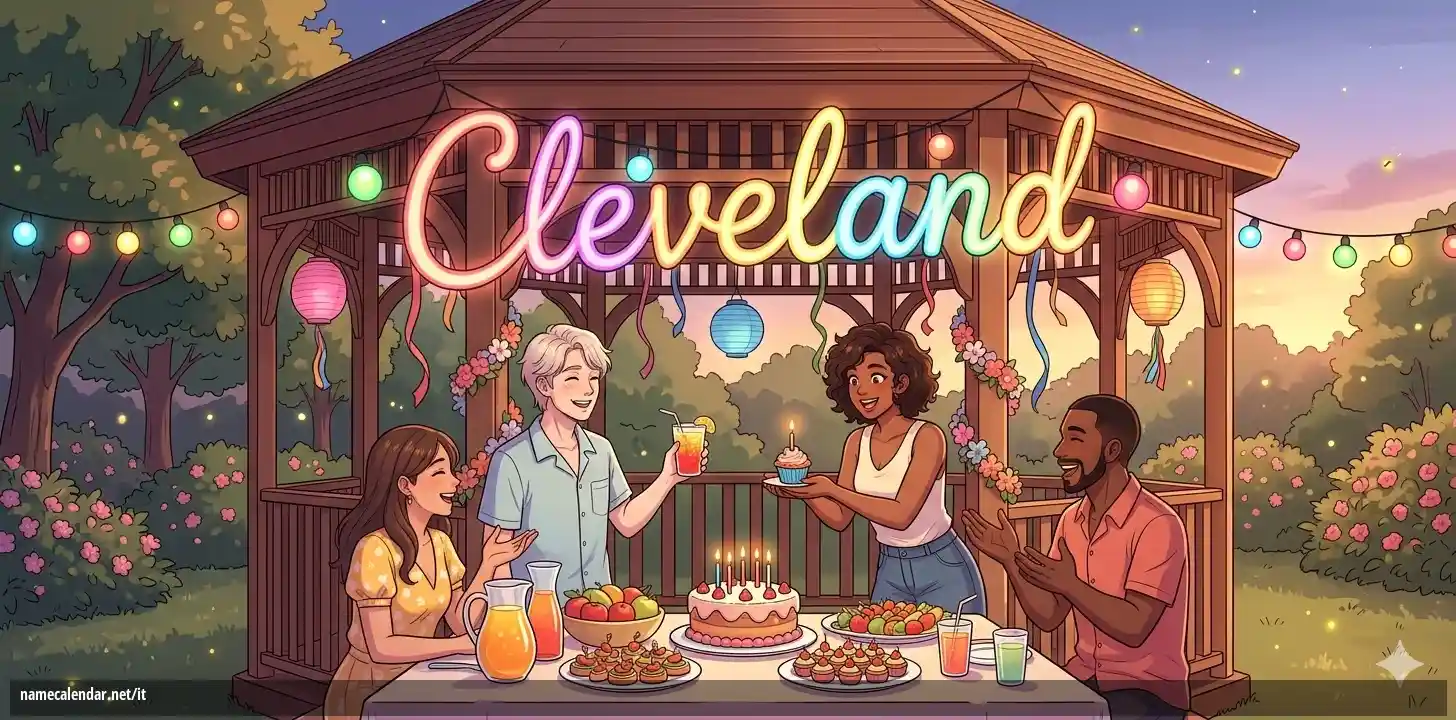 Celebrazione dell'onomastico e del nome - Cleveland