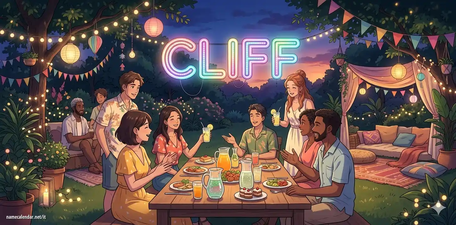 Celebrazione dell'onomastico e del nome - Cliff