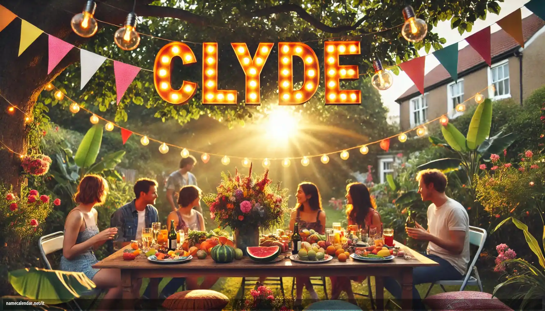 Celebrazione dell'onomastico e del nome - Clyde