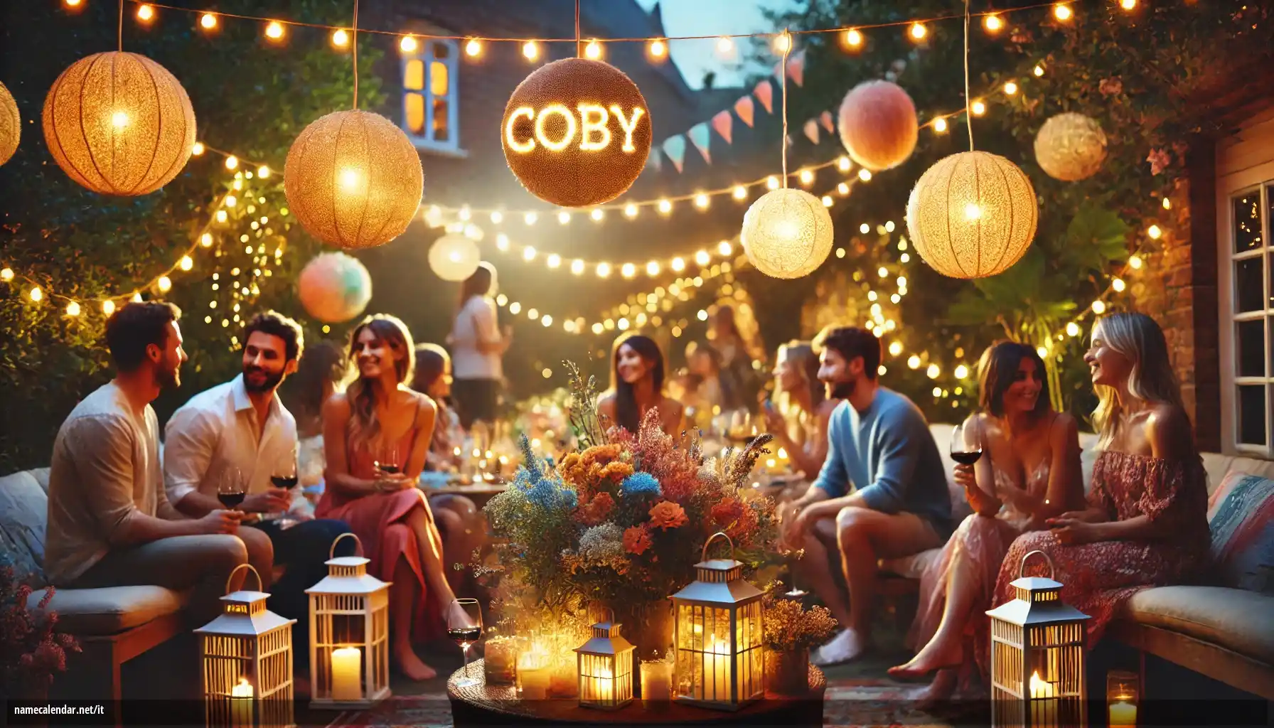 Celebrazione dell'onomastico e del nome - Coby