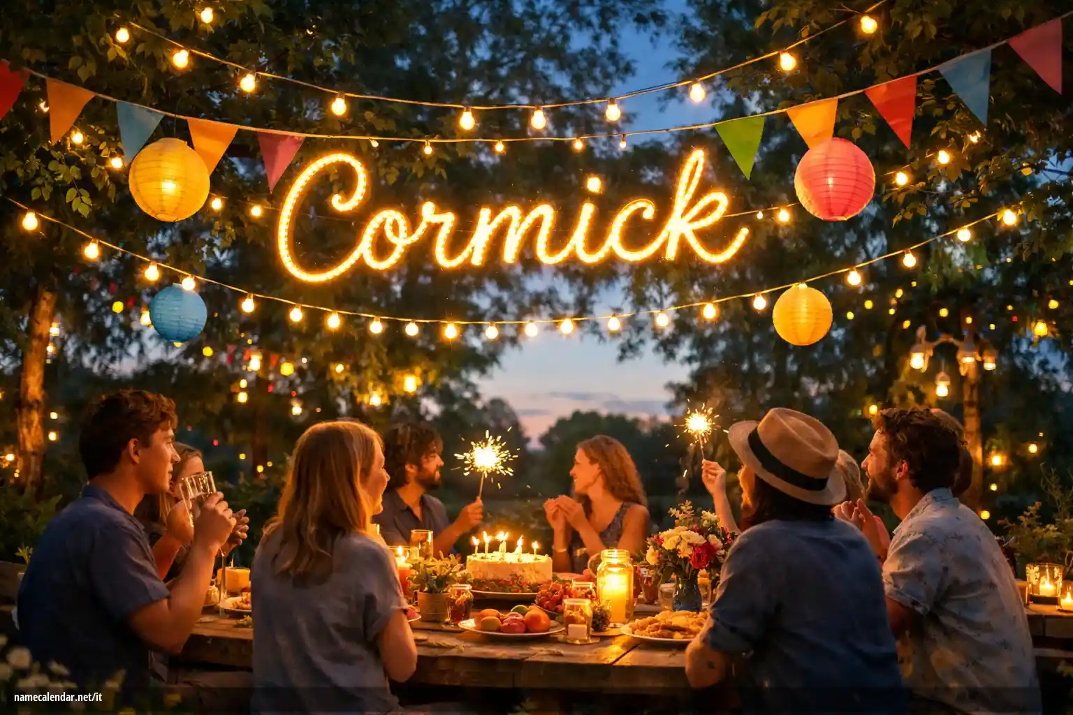 Celebrazione dell'onomastico e del nome - Cormick