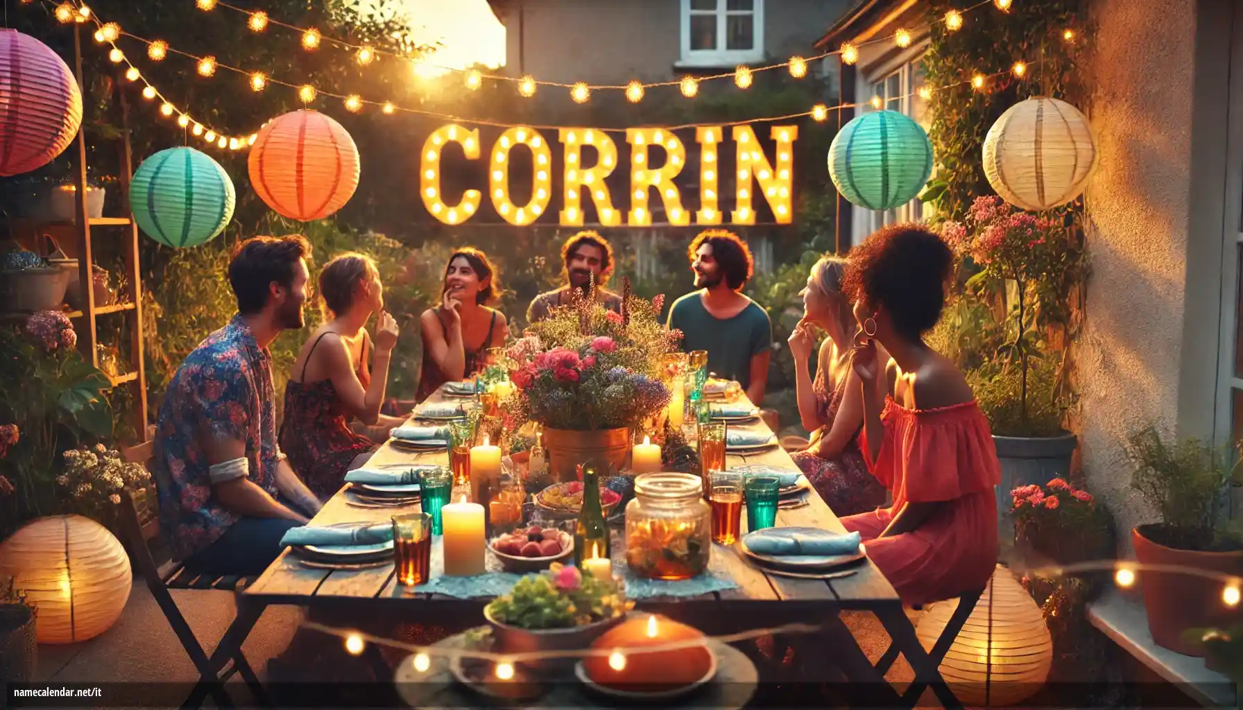 Celebrazione dell'onomastico e del nome - Corrin