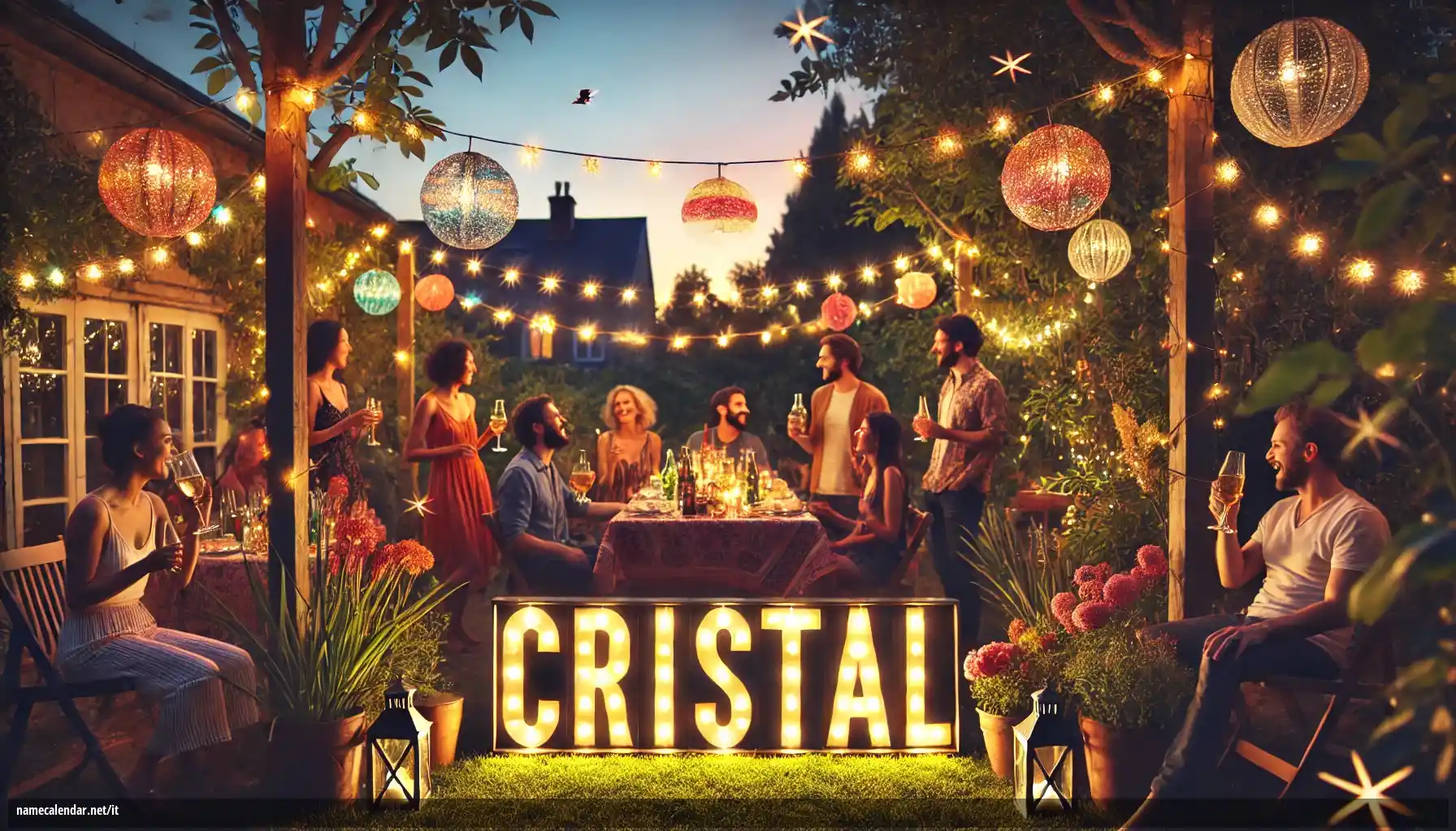 Celebrazione dell'onomastico e del nome - Cristal