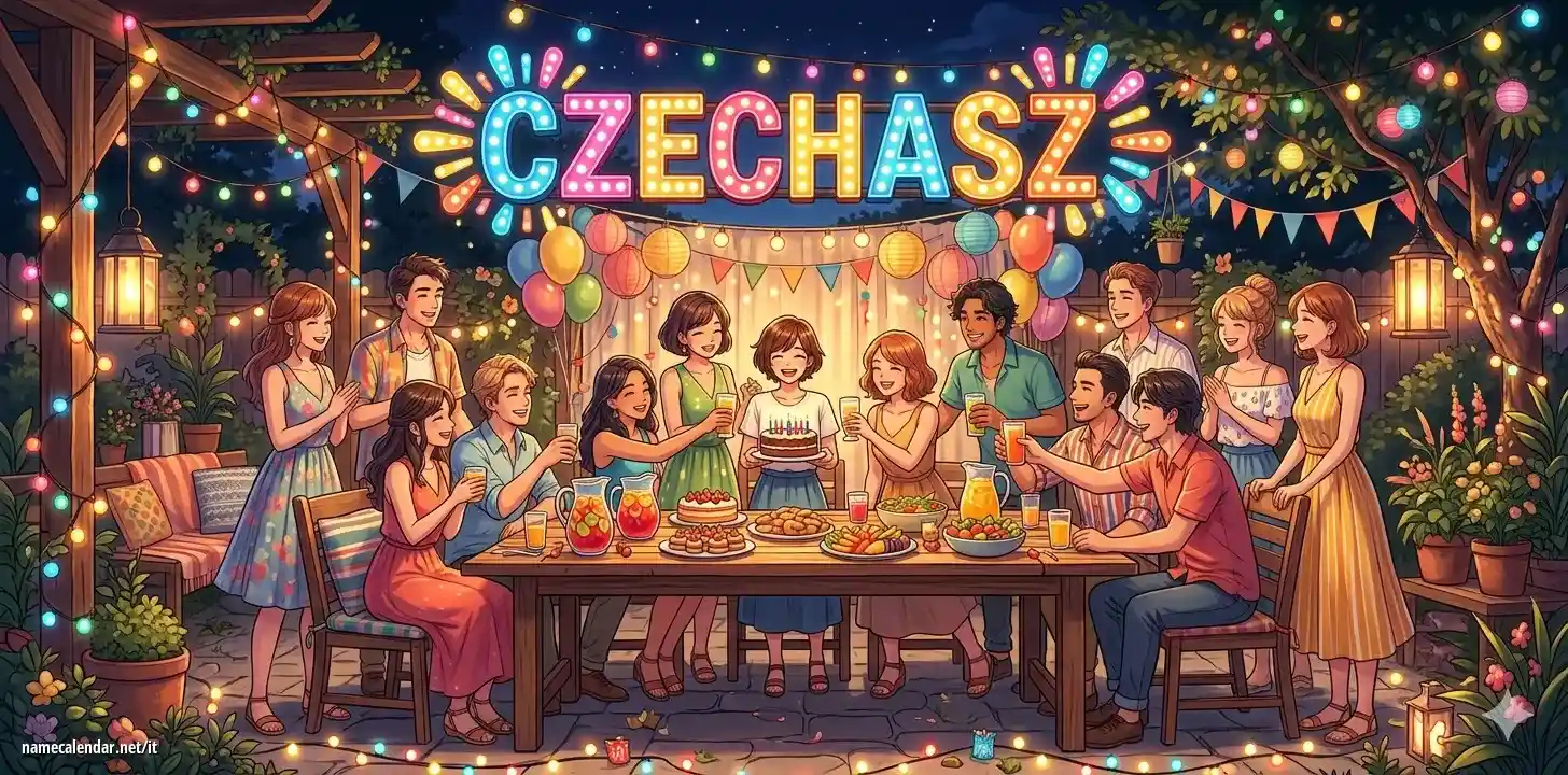 Celebrazione dell'onomastico e del nome - Czechasz
