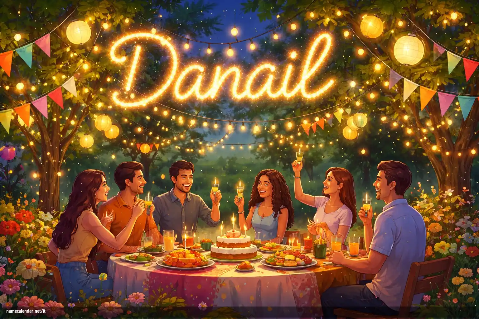 Celebrazione dell'onomastico e del nome - Danail