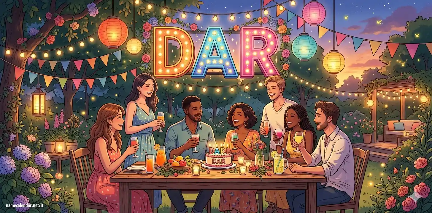 Celebrazione dell'onomastico e del nome - Dar