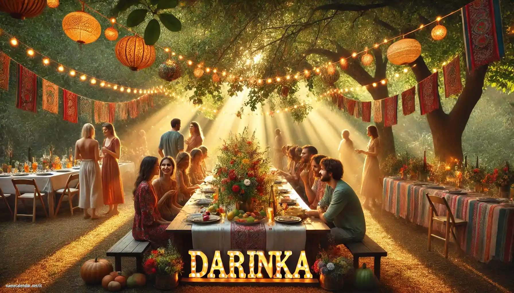 Celebrazione dell'onomastico e del nome - Darinka