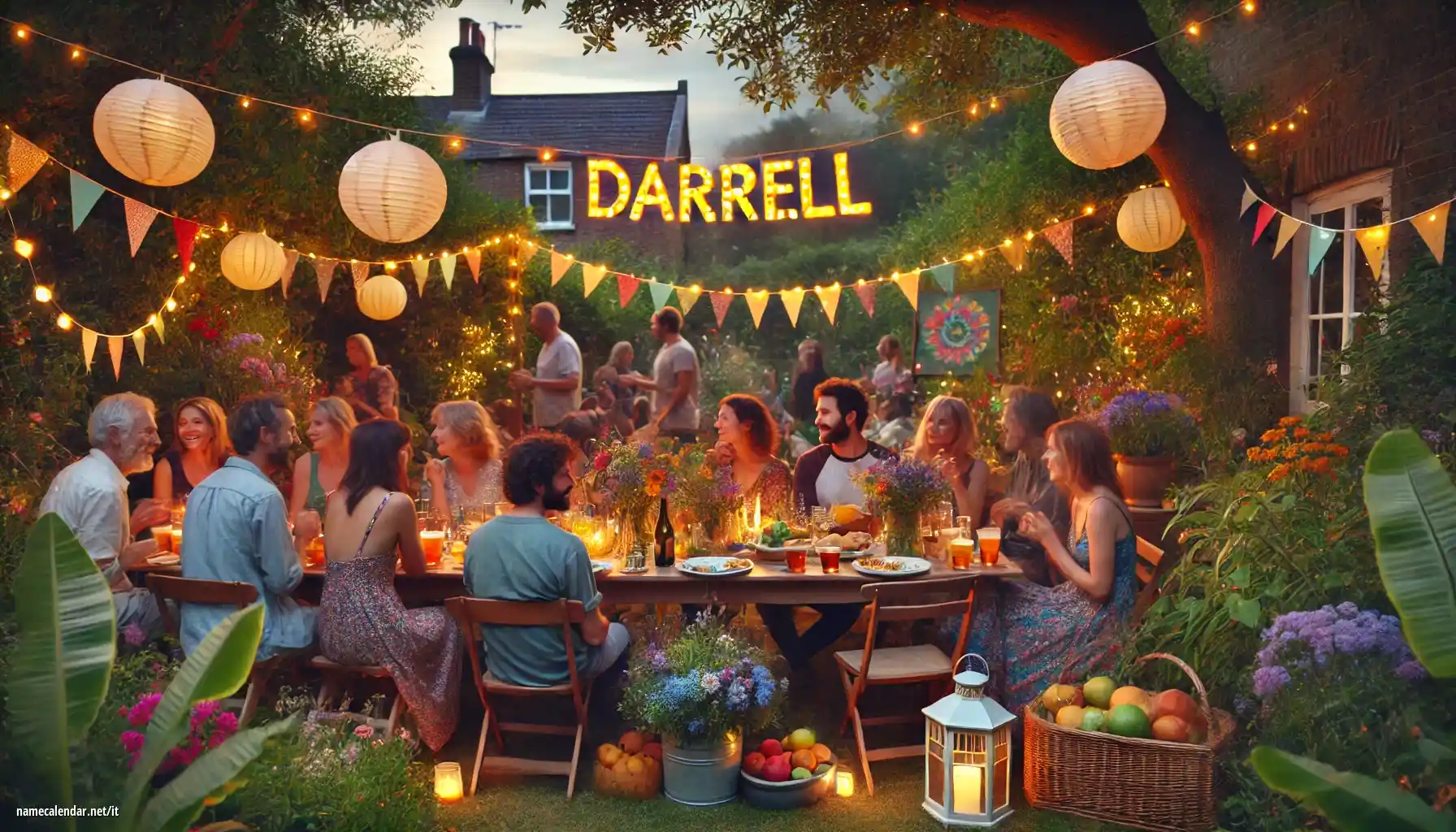 Celebrazione dell'onomastico e del nome - Darrell