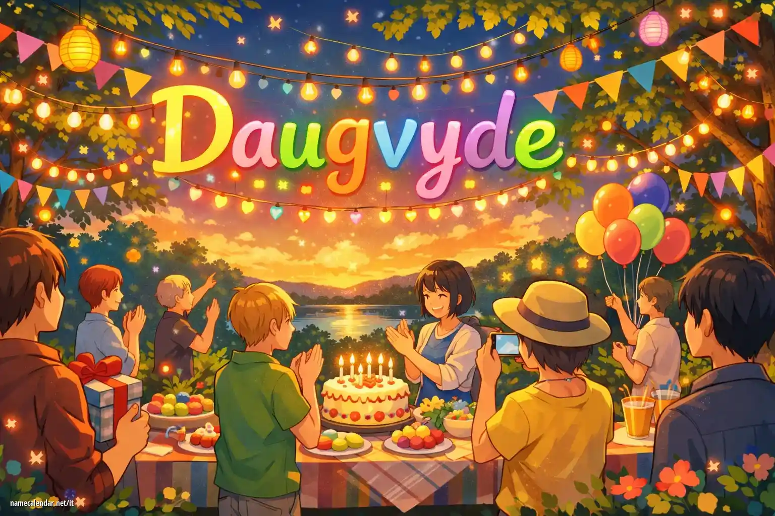 Celebrazione dell'onomastico e del nome - Daugvyde
