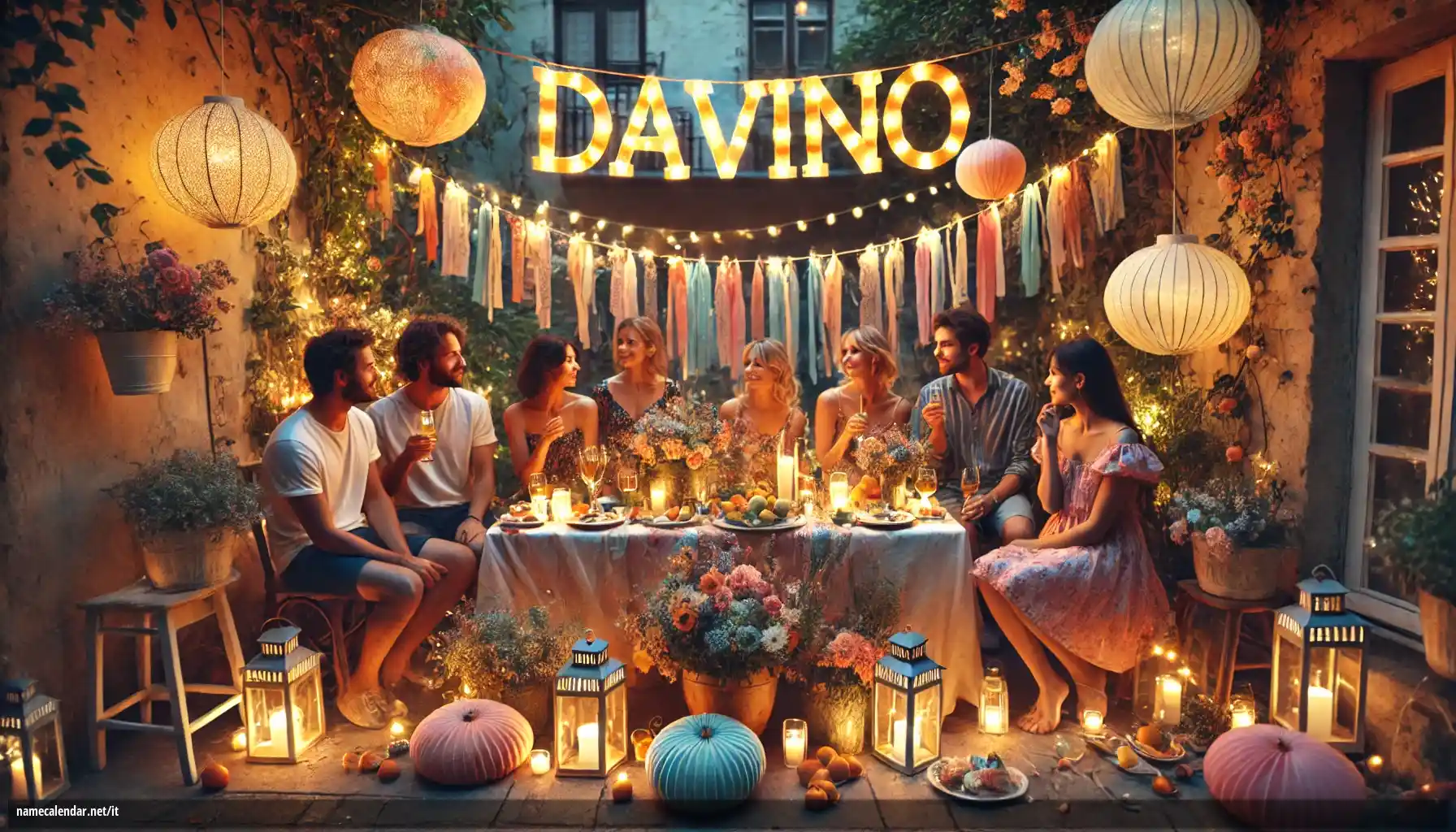 Celebrazione dell'onomastico e del nome - Davino
