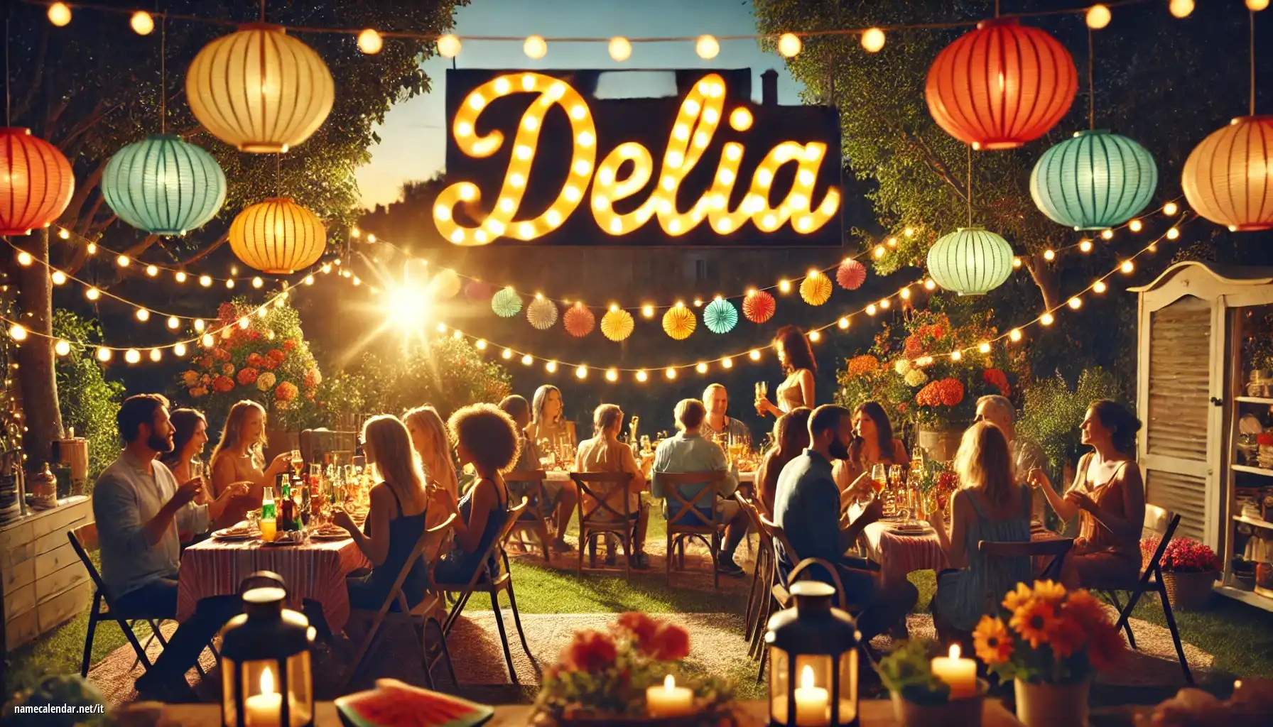 Celebrazione dell'onomastico e del nome - Delia