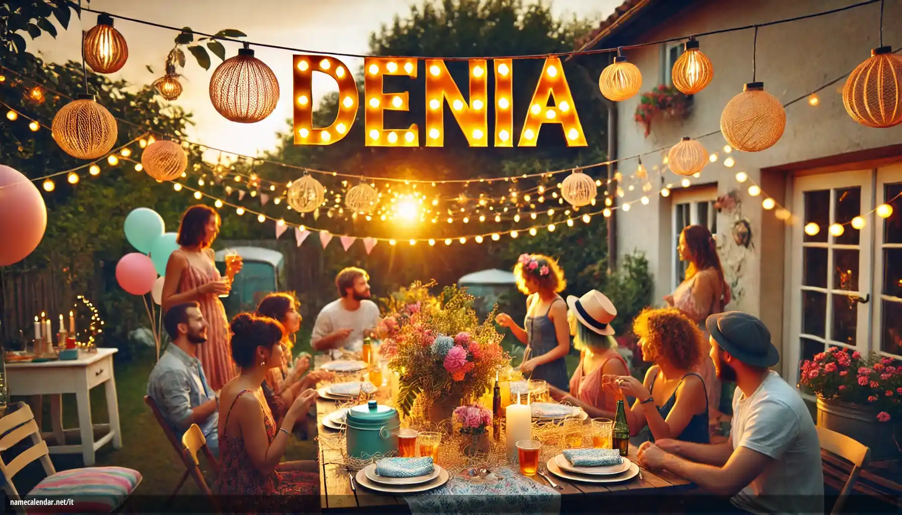 Celebrazione dell'onomastico e del nome - Denia