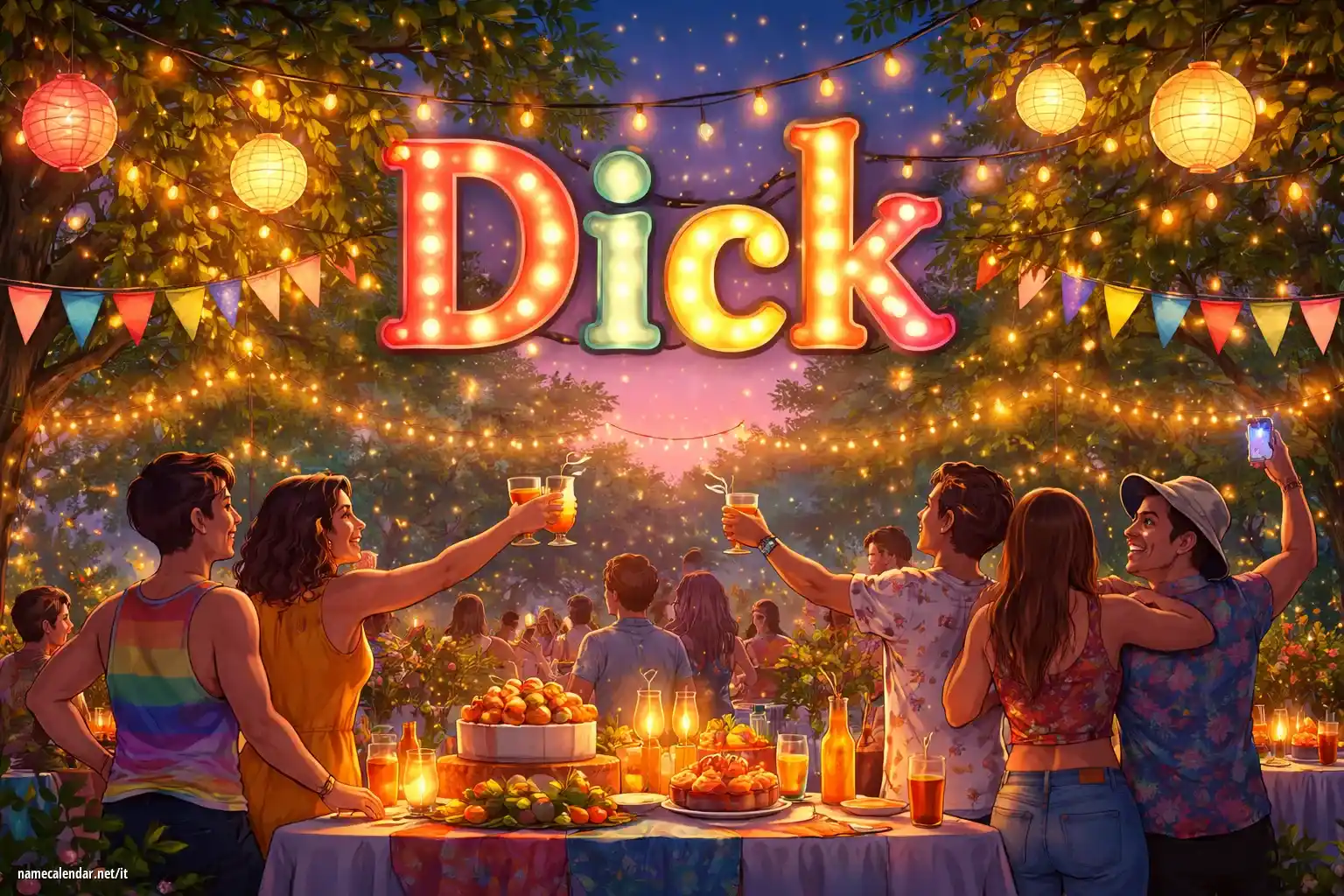 Celebrazione dell'onomastico e del nome - Dick