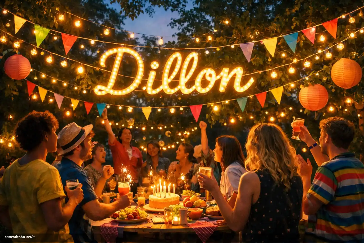 Celebrazione dell'onomastico e del nome - Dillon