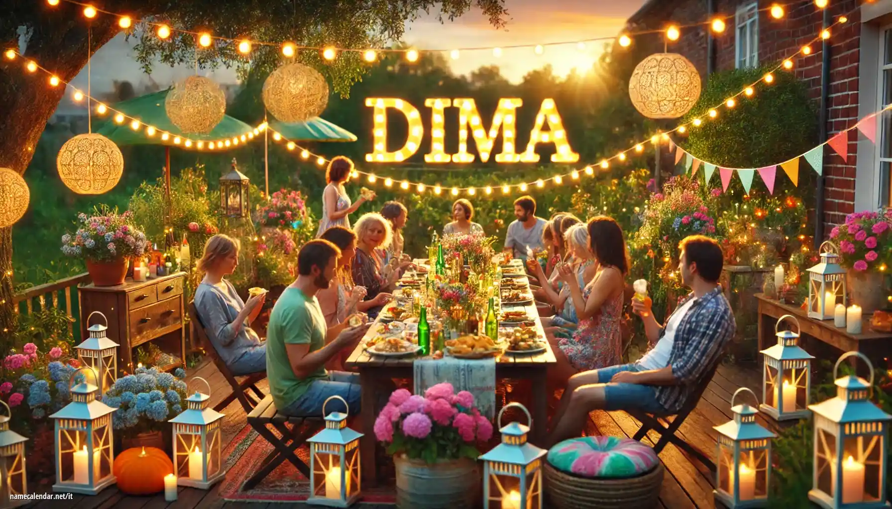 Celebrazione dell'onomastico e del nome - Dima