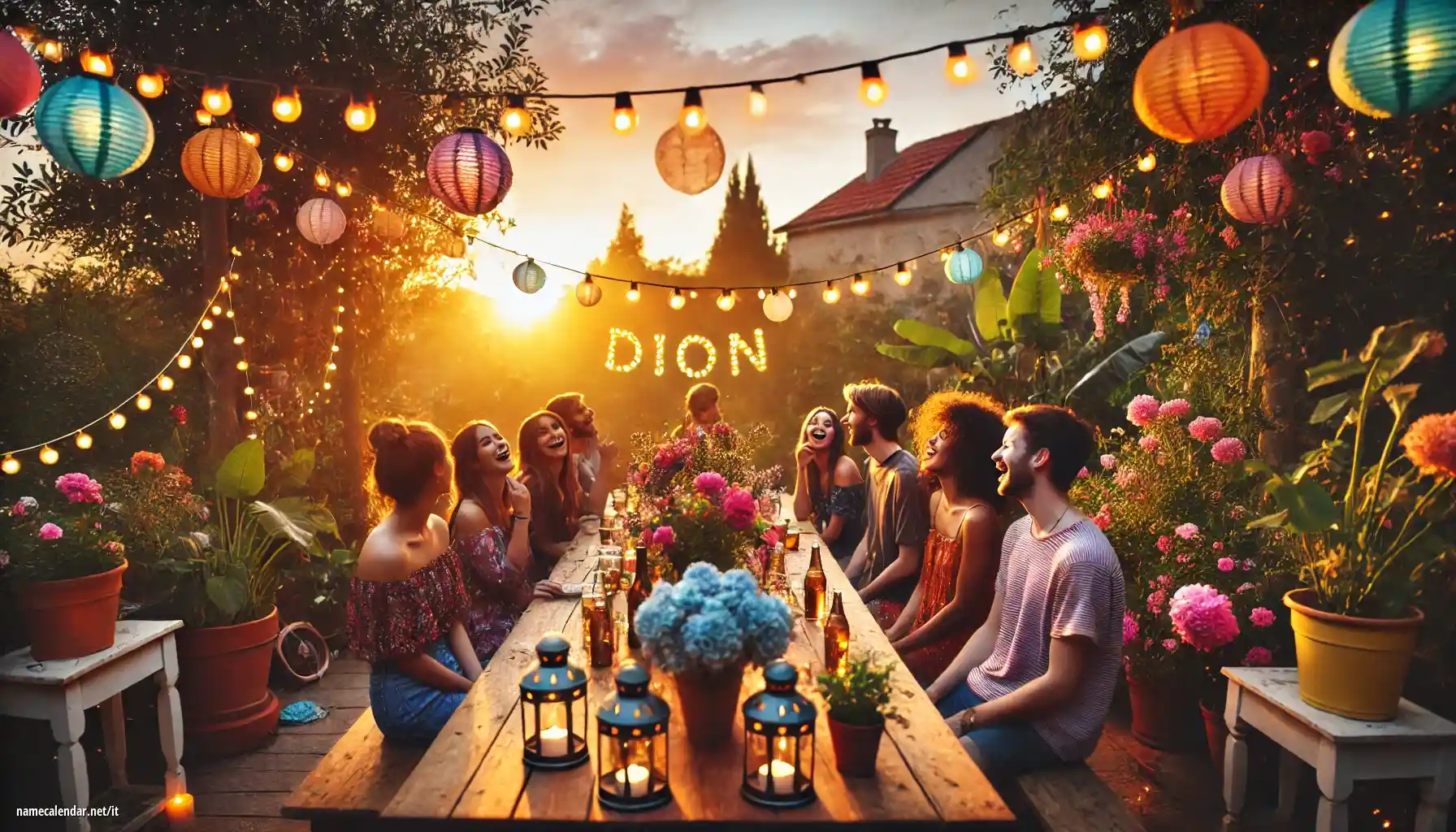 Celebrazione dell'onomastico e del nome - Dion