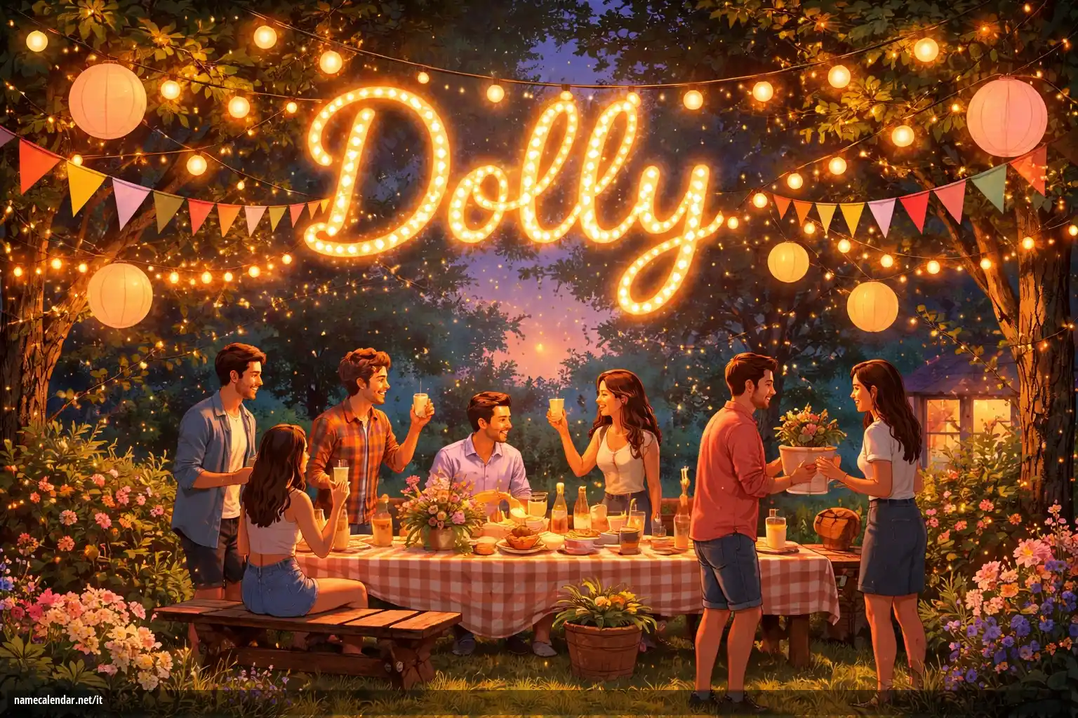 Celebrazione dell'onomastico e del nome - Dolly