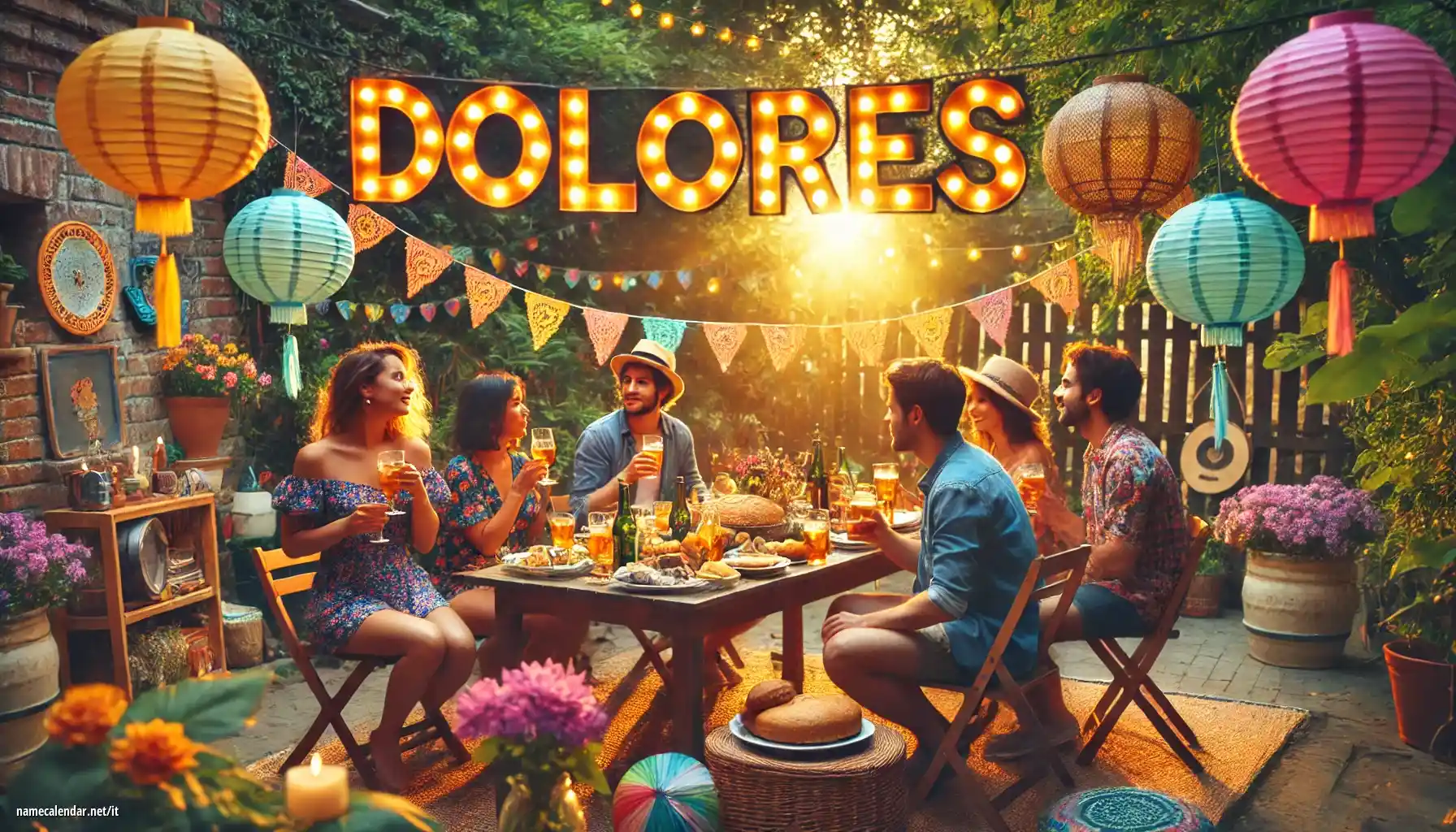 Celebrazione dell'onomastico e del nome - Dolores