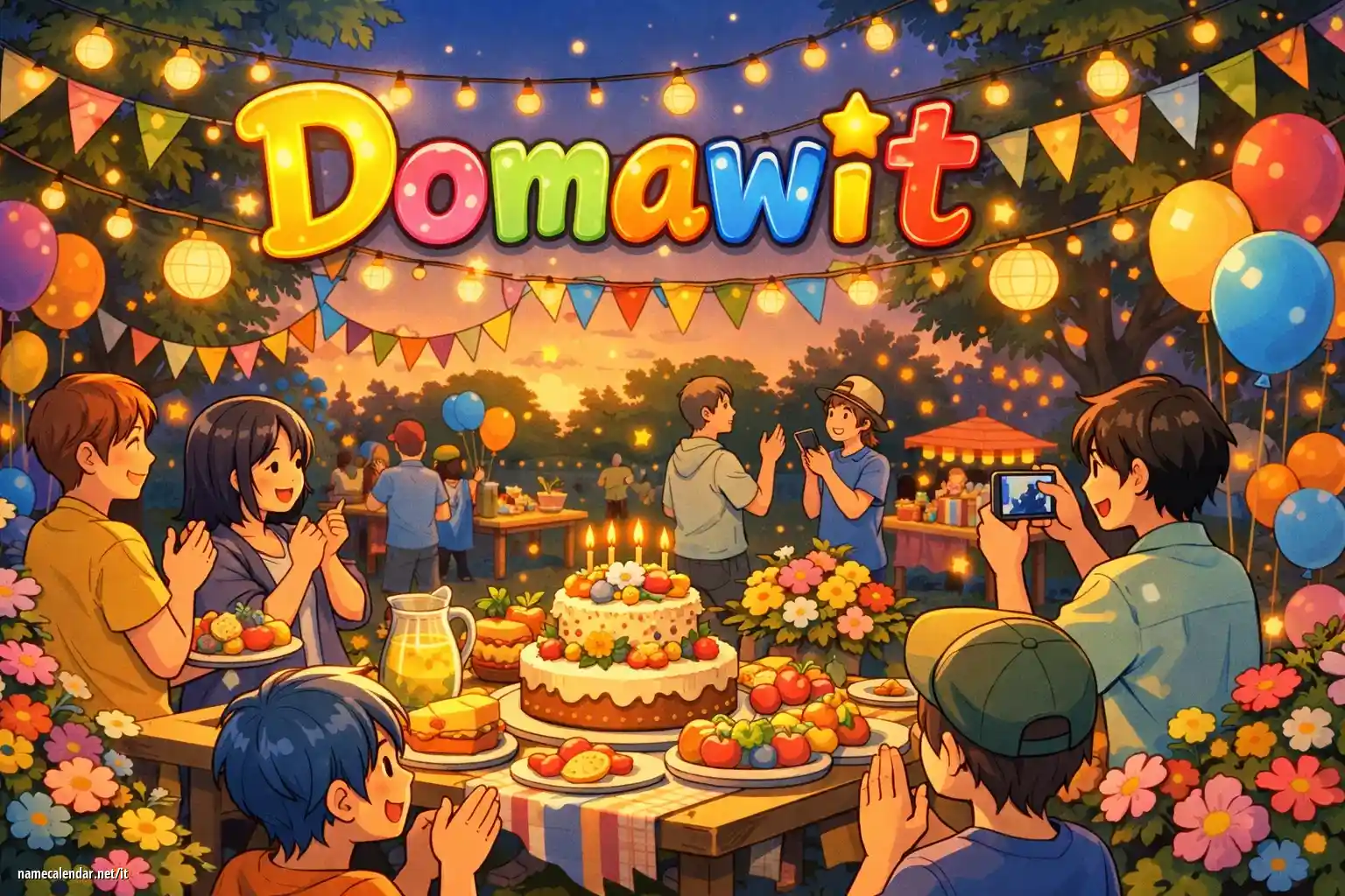 Celebrazione dell'onomastico e del nome - Domawit