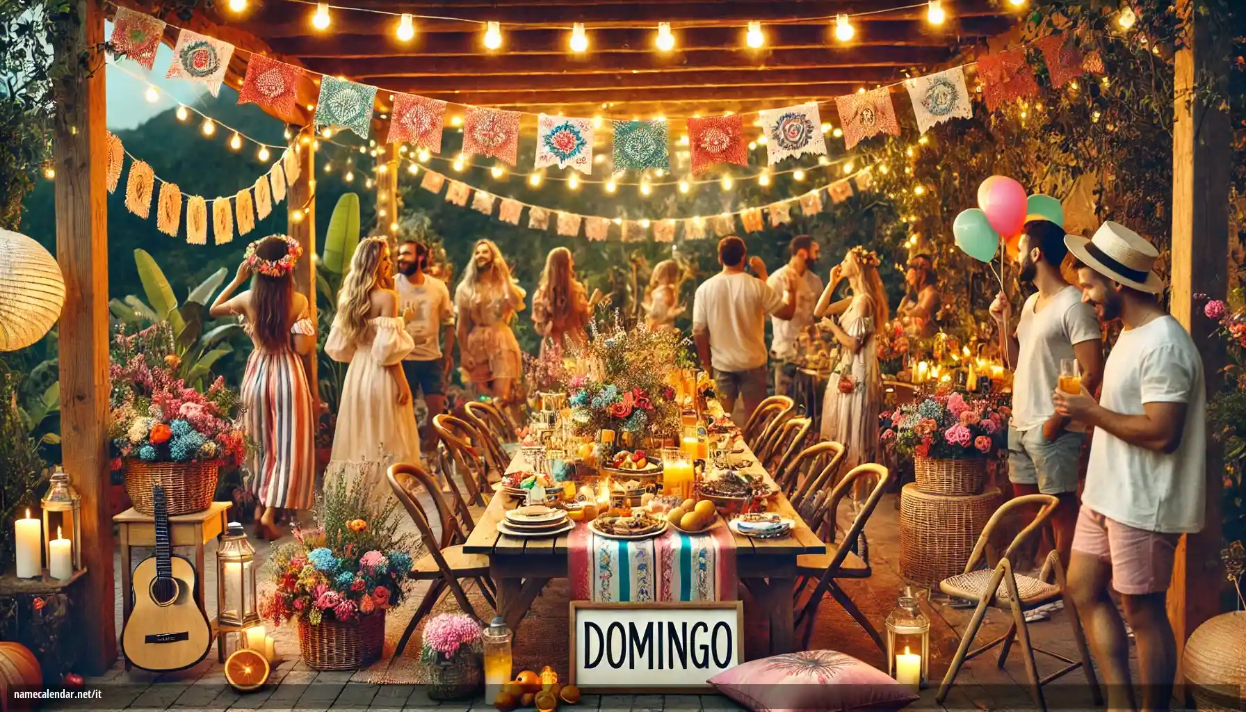 Celebrazione dell'onomastico e del nome - Domingo