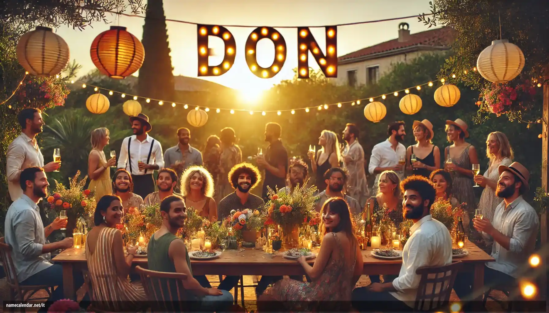 Celebrazione dell'onomastico e del nome - Don