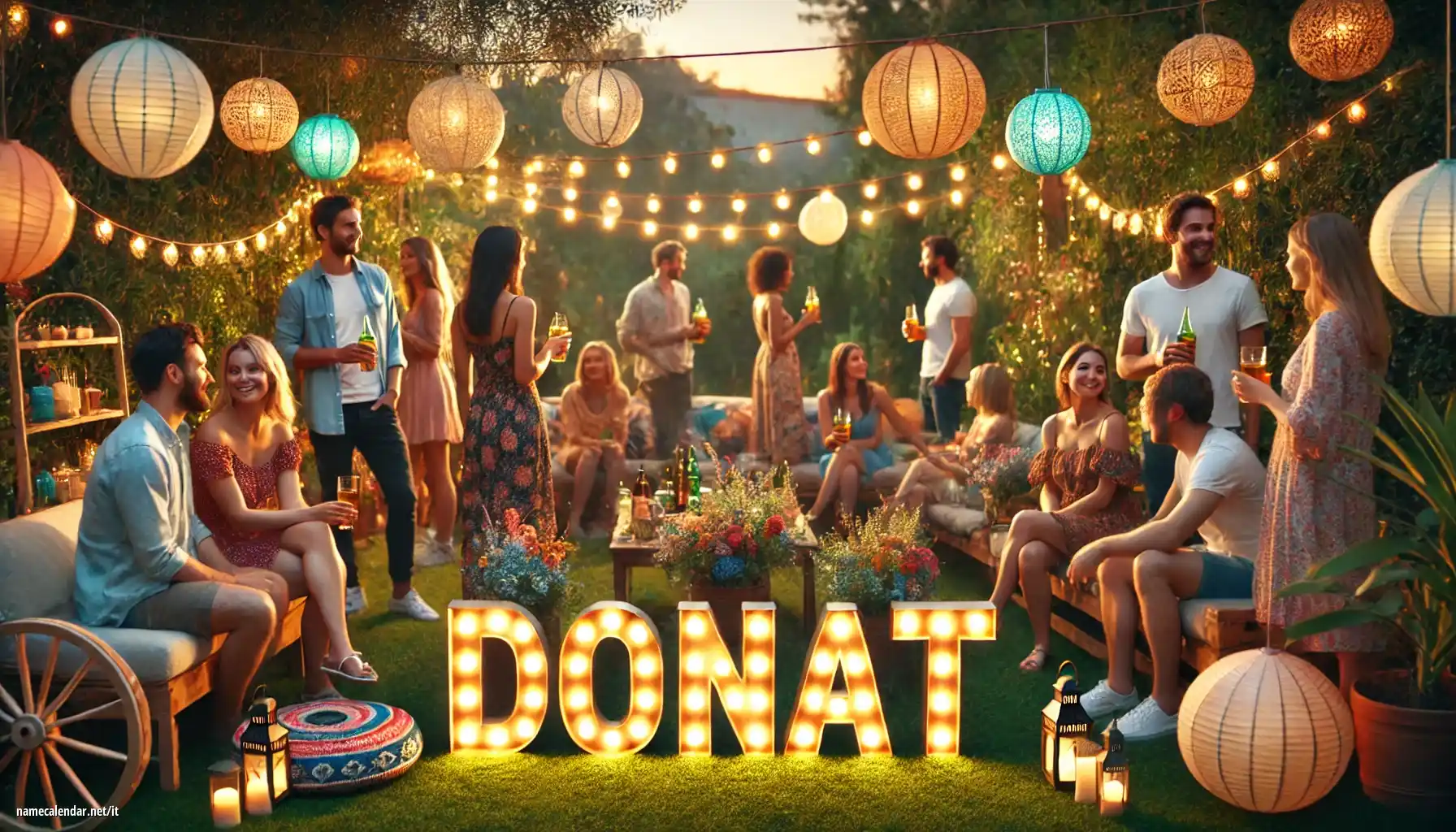 Celebrazione dell'onomastico e del nome - Donát