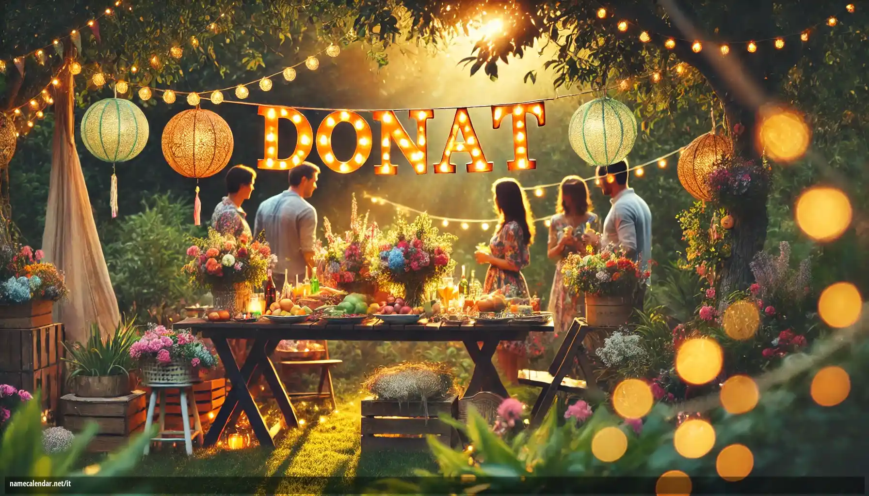 Celebrazione dell'onomastico e del nome - Donat