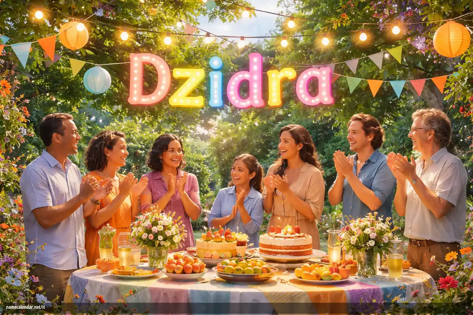 Celebrazione dell'onomastico e del nome - Dzidra