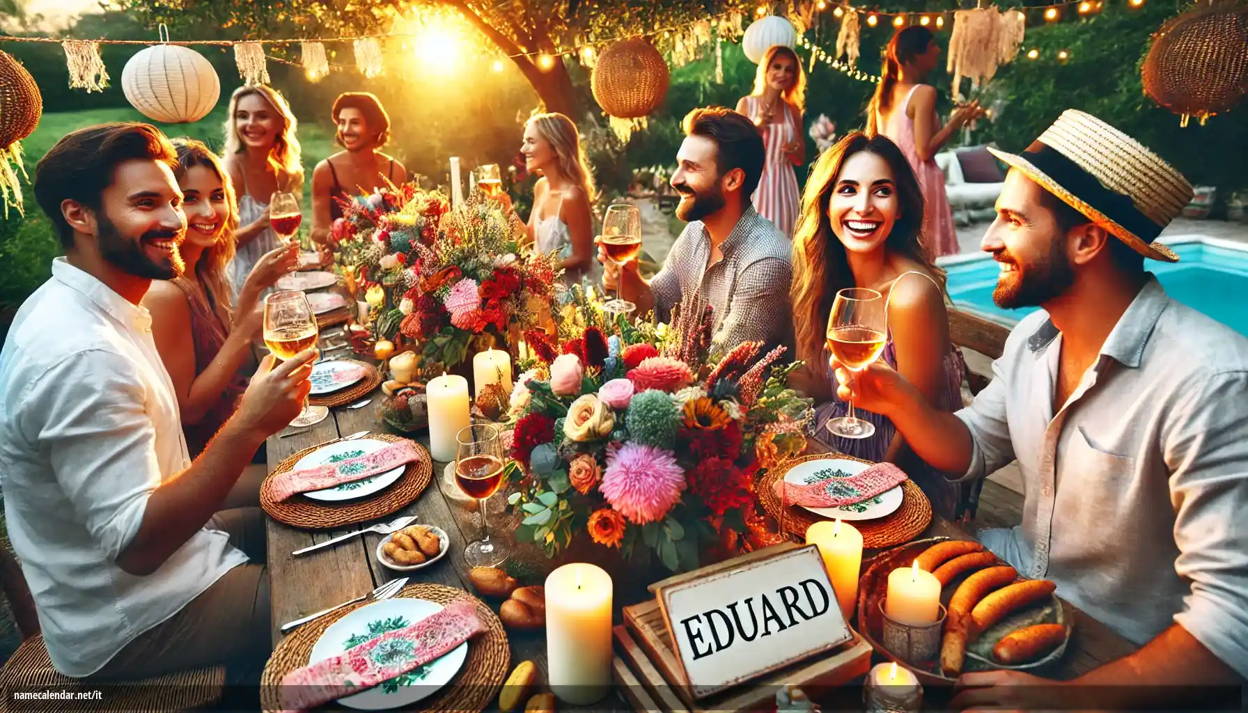 Celebrazione dell'onomastico e del nome - Eduard