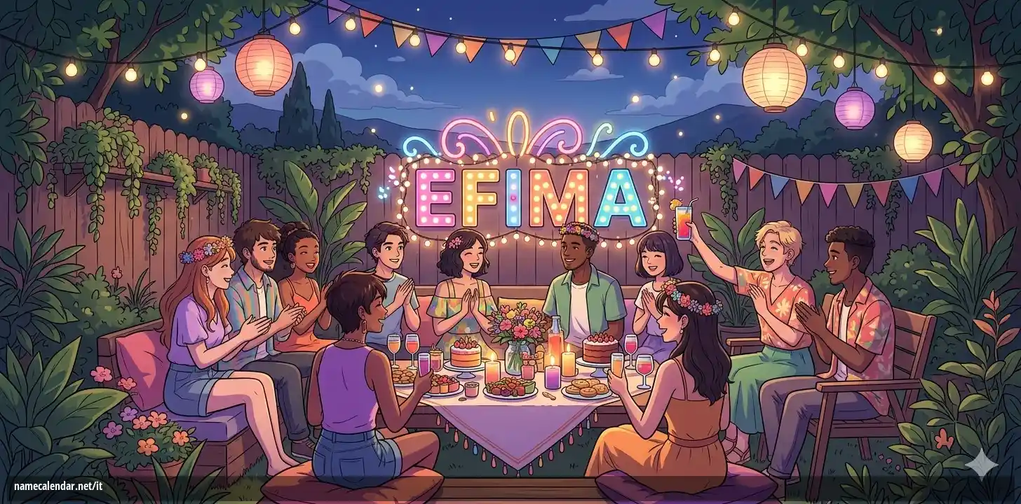 Celebrazione dell'onomastico e del nome - Efima