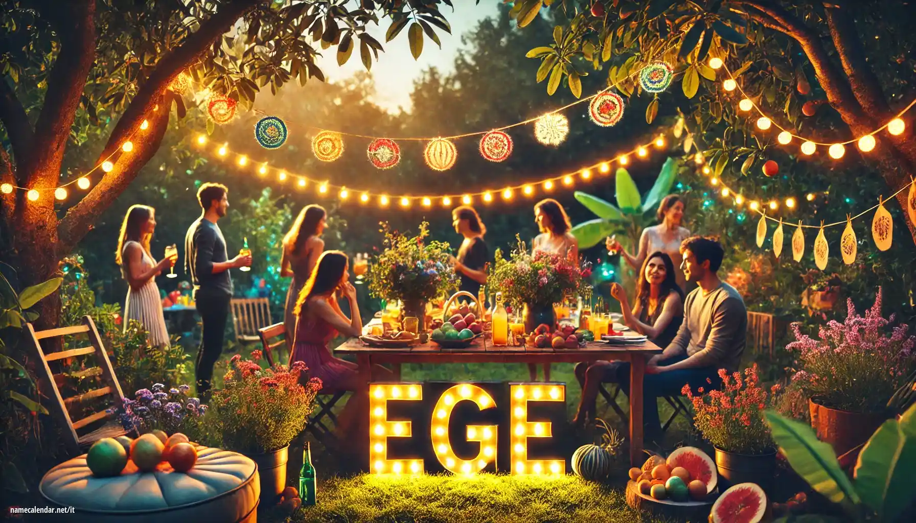 Celebrazione dell'onomastico e del nome - Ege