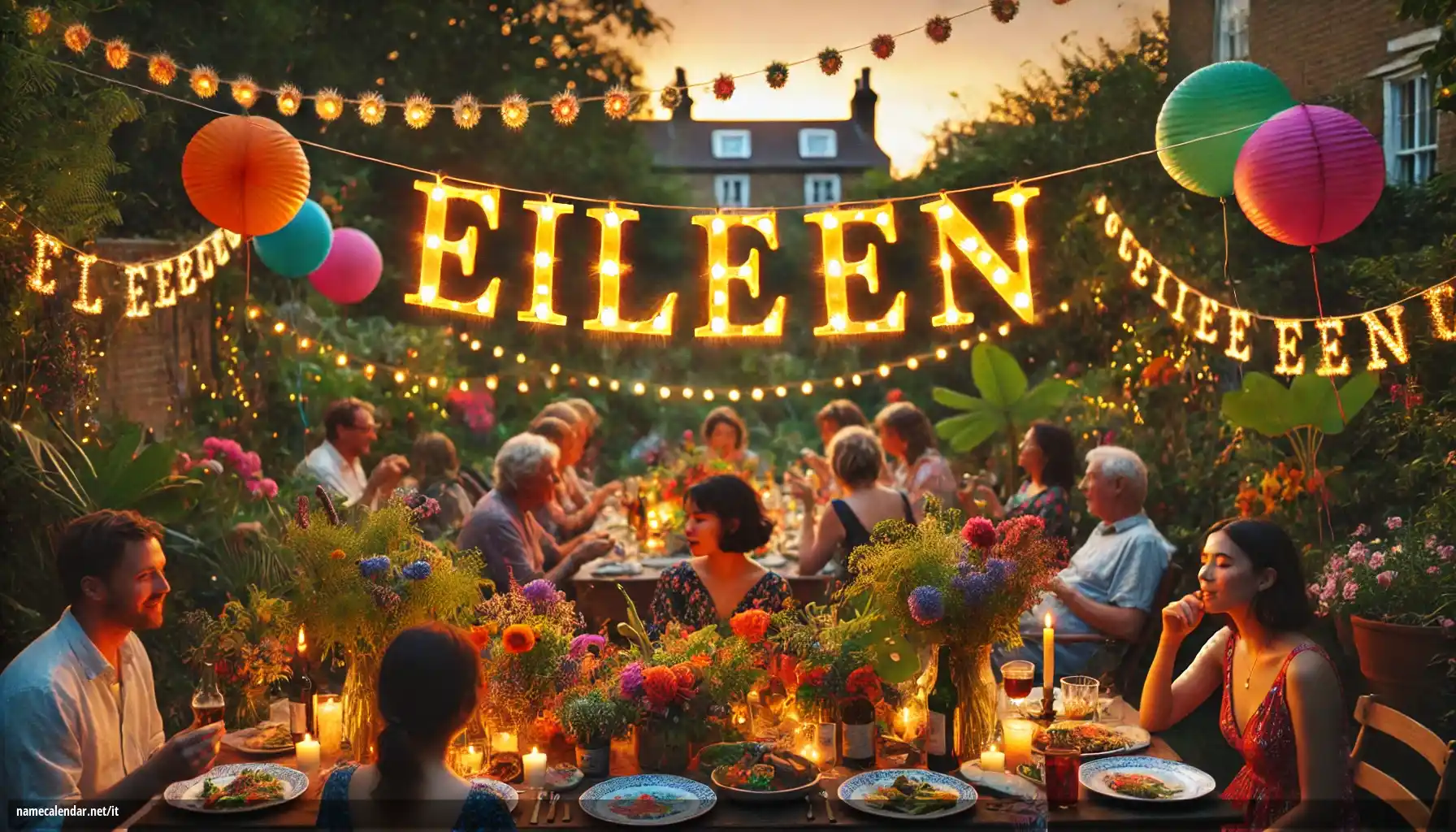 Celebrazione dell'onomastico e del nome - Eileen