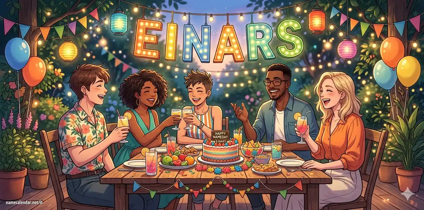 Celebrazione dell'onomastico e del nome - Einars