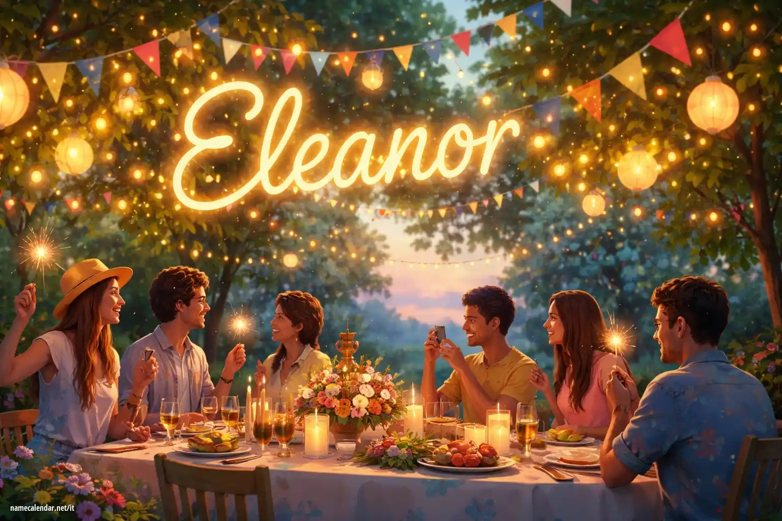 Celebrazione dell'onomastico e del nome - Eleanor