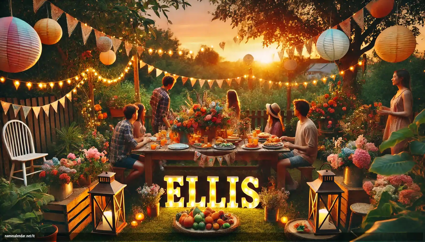 Celebrazione dell'onomastico e del nome - Ellis