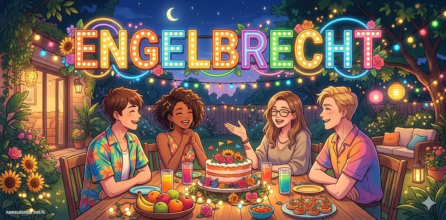 Celebrazione dell'onomastico e del nome - Engelbrecht