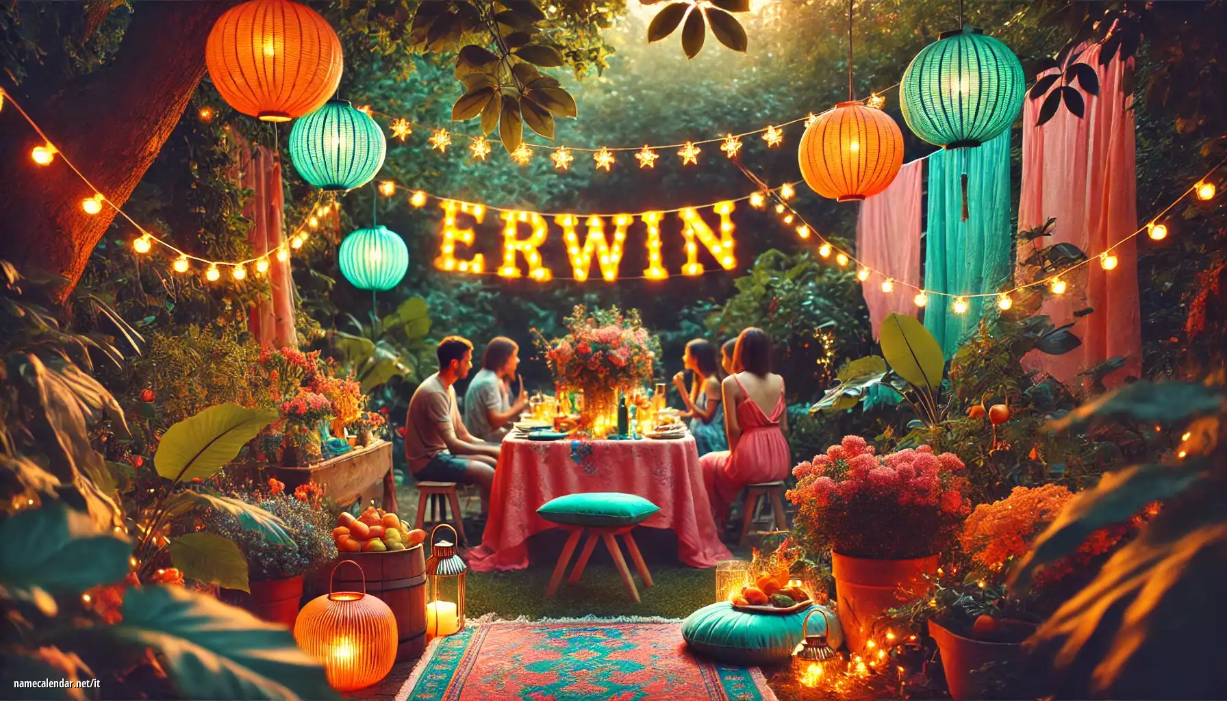 Celebrazione dell'onomastico e del nome - Erwin