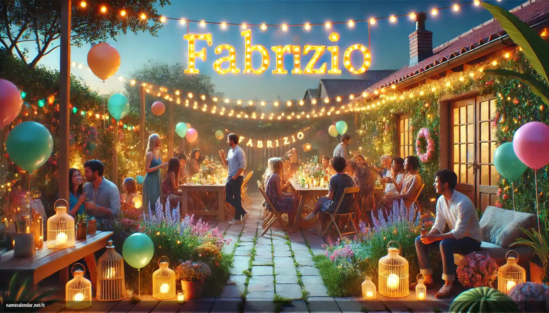 Celebrazione dell'onomastico e del nome - Fabrizio