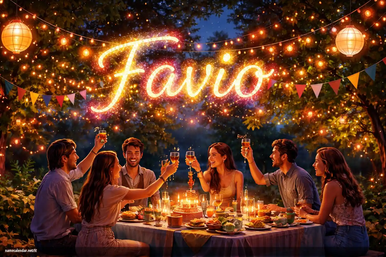 Celebrazione dell'onomastico e del nome - Favio