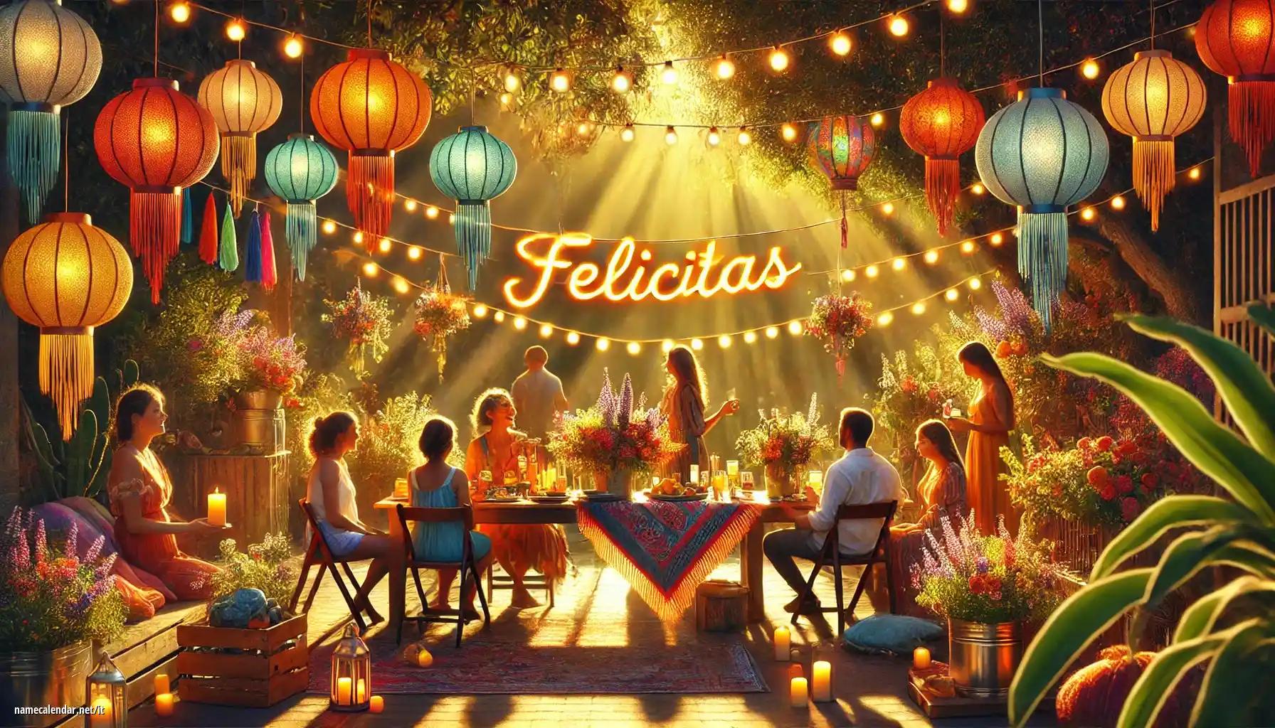 Celebrazione dell'onomastico e del nome - Felicitas