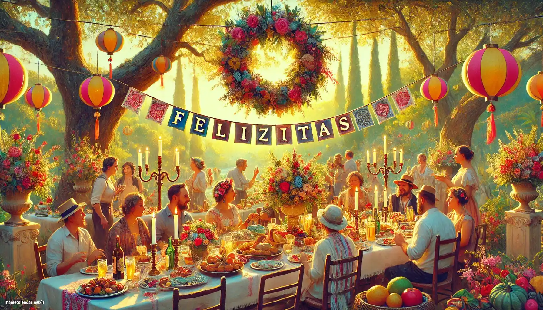 Celebrazione dell'onomastico e del nome - Felizitas