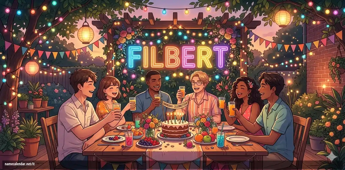 Celebrazione dell'onomastico e del nome - Filbert